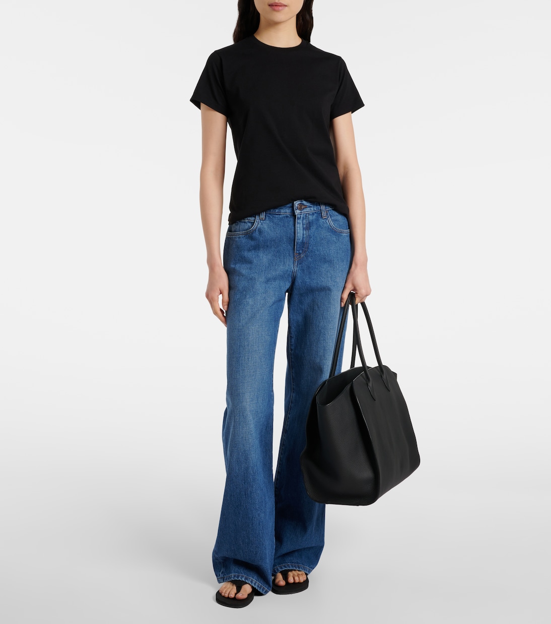 T-shirt Florie in jersey di cotone | The Row