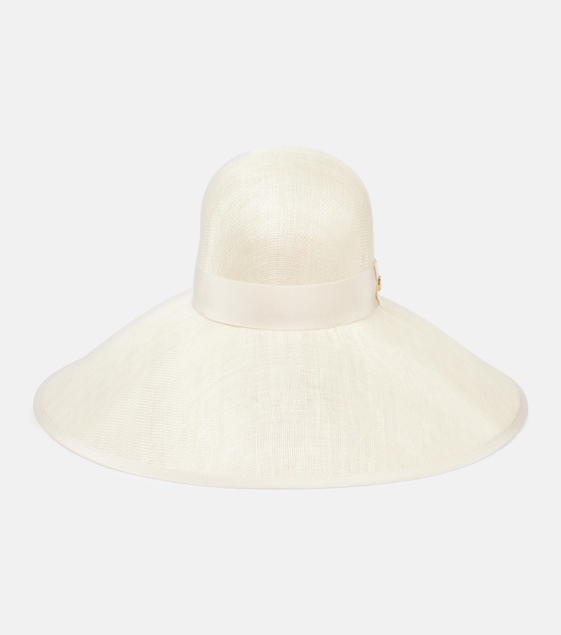 Cappello estivo in canapa con logo V di Valentino, stile giovane e trendy