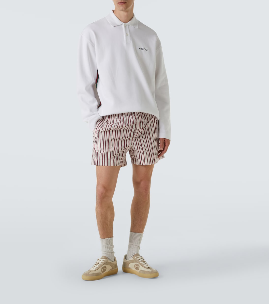 Polohemd aus einem Baumwollgemisch | Gucci