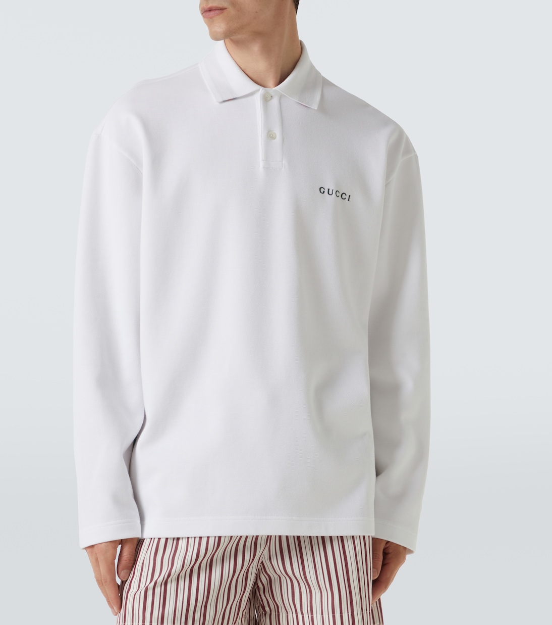 Polohemd aus einem Baumwollgemisch | Gucci