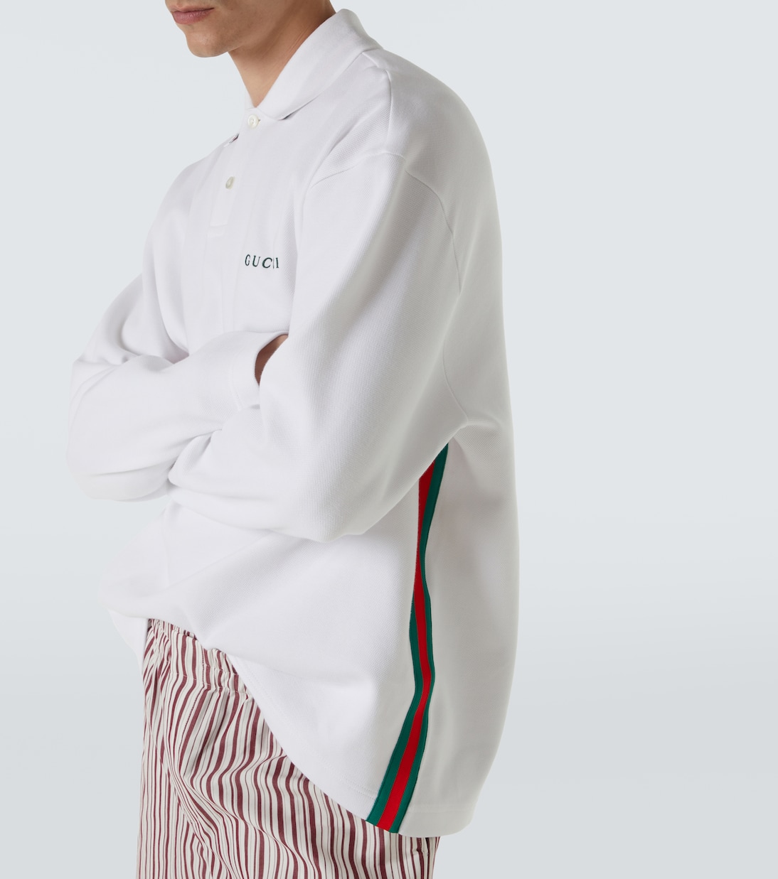 Polohemd aus einem Baumwollgemisch | Gucci