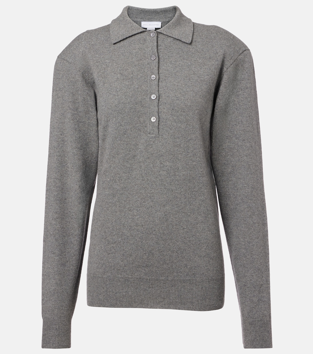 Cashmere and wool polo sweater | Stella McCartney