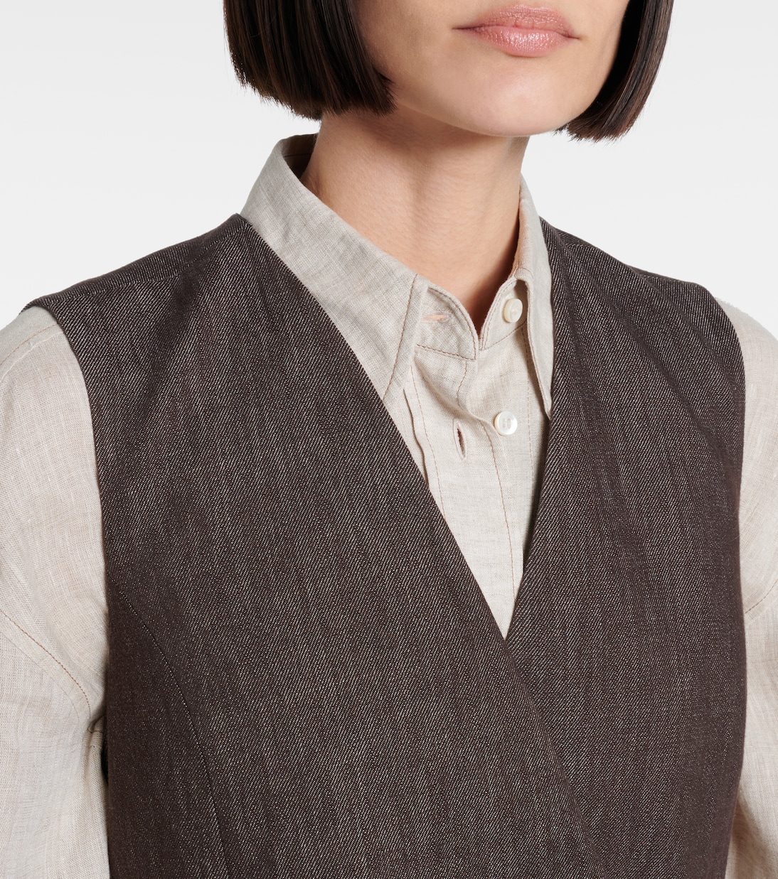 Weste aus Baumwolle | Brunello Cucinelli