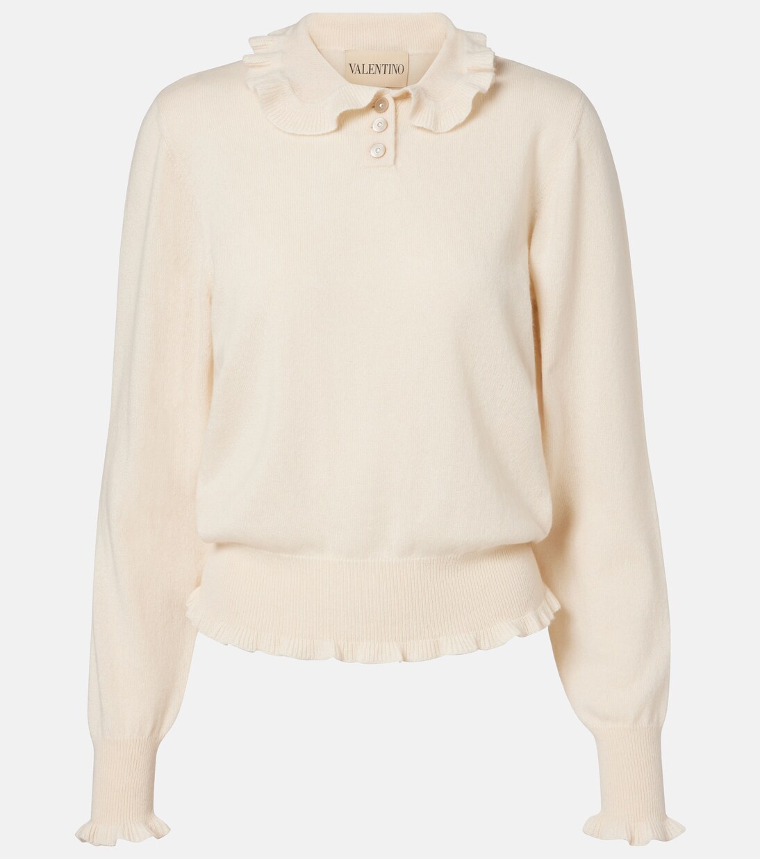Cashmere polo sweater | Valentino