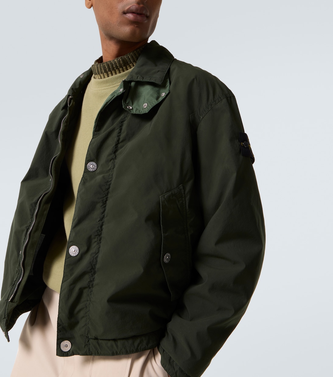 Compass canvas jacket | Stone Island