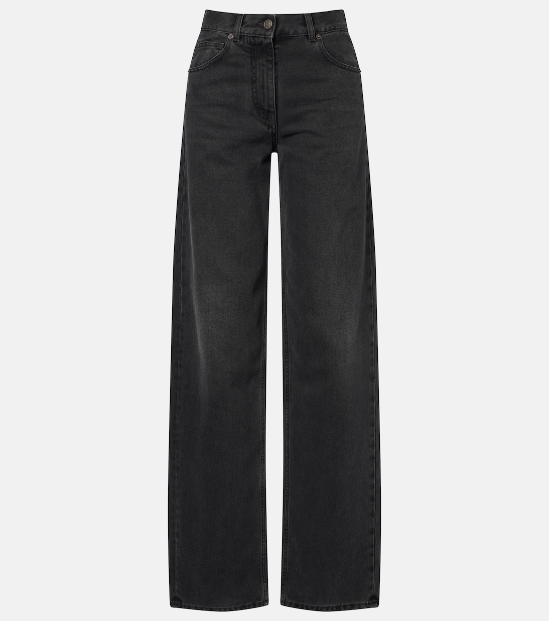 High-Rise Straight Jeans Clair | The Row