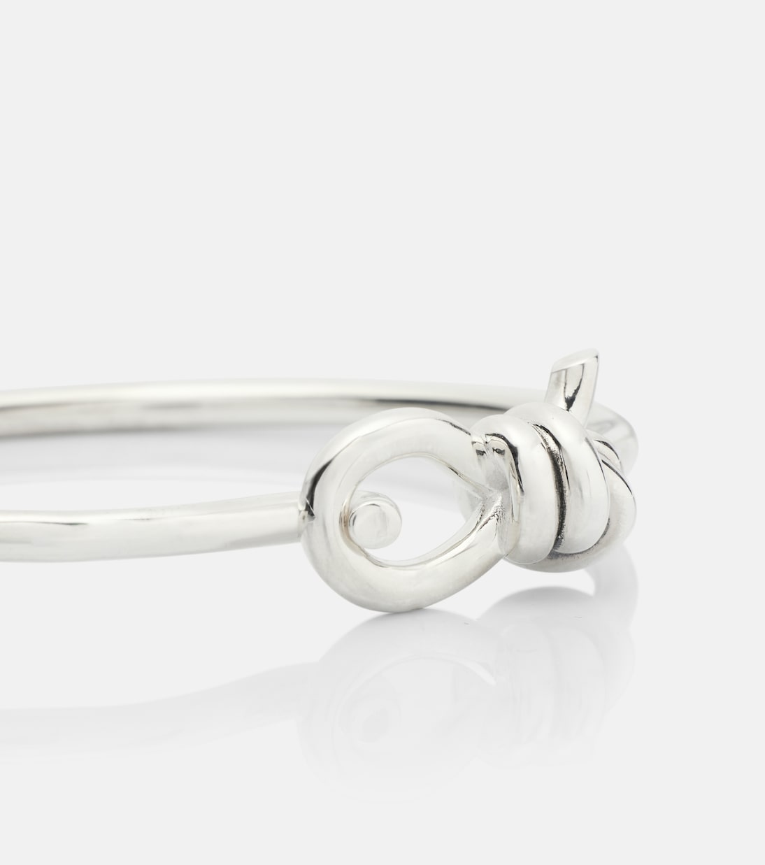 Knot sterling silver bracelet | Bottega Veneta