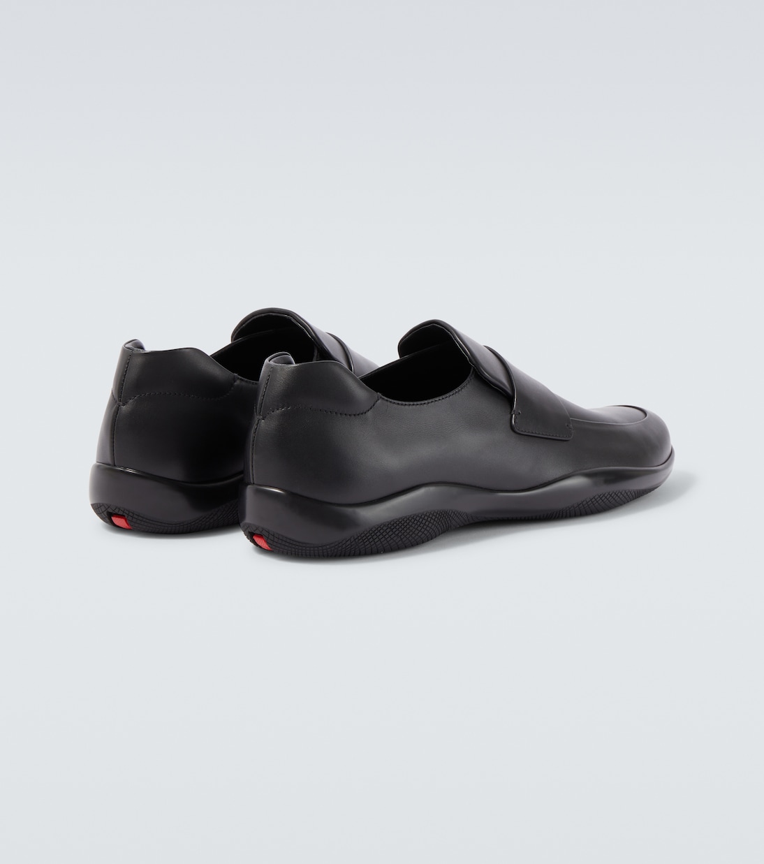 Toblach leather penny loafers | Prada