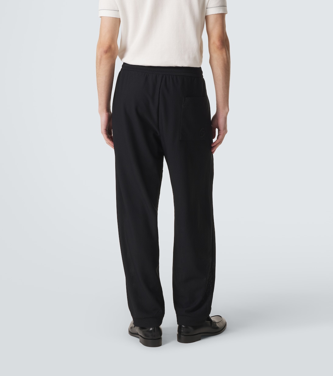 Knitted straight pants | Giorgio Armani