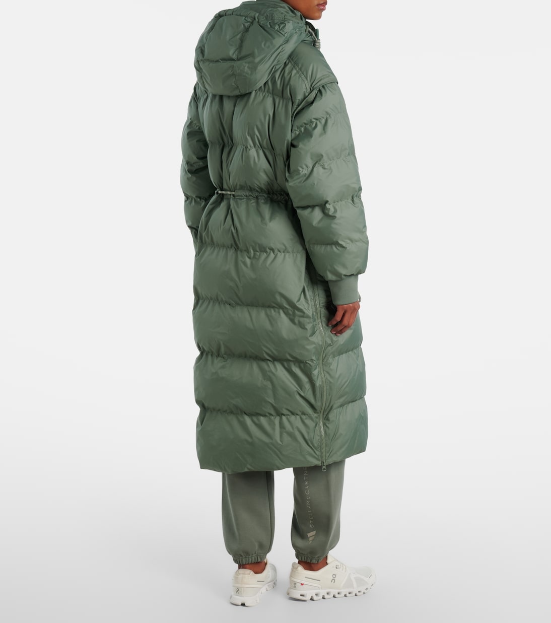 Hooded puffer coat | Adidas by Stella McCartney