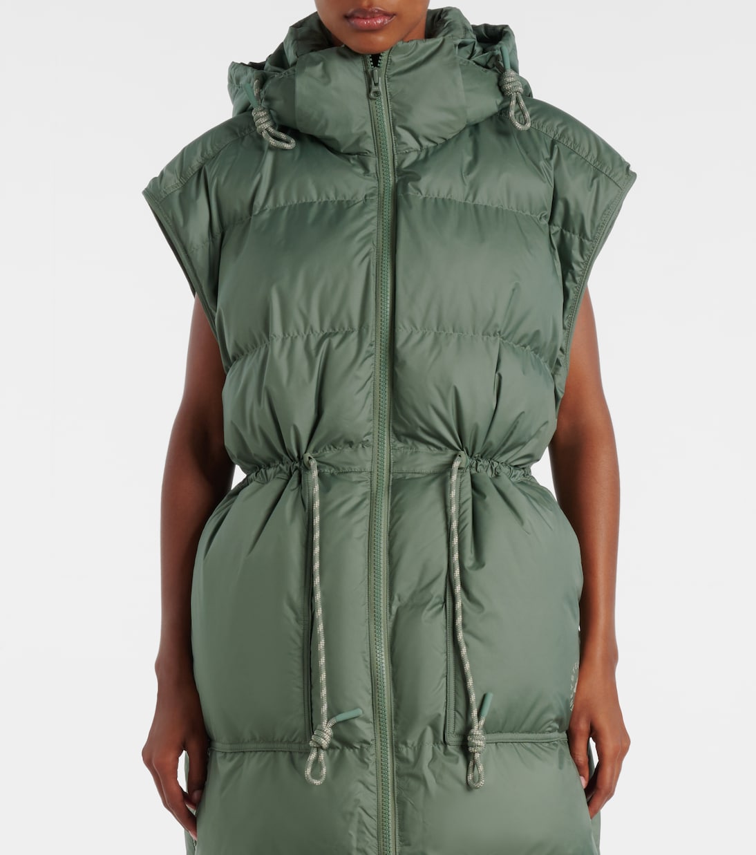 Hooded puffer coat | Adidas by Stella McCartney