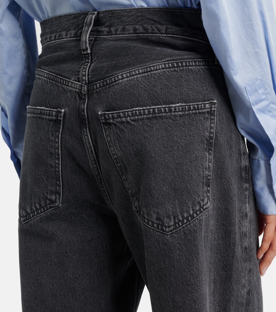 Low Curve low-rise wide-leg jeans | Agolde