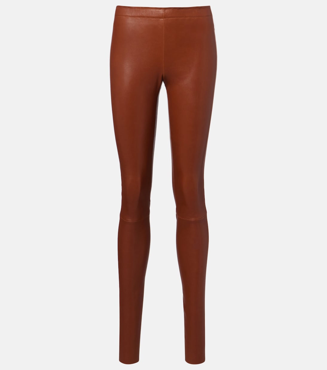 Carolyn leather slim pants | Stouls