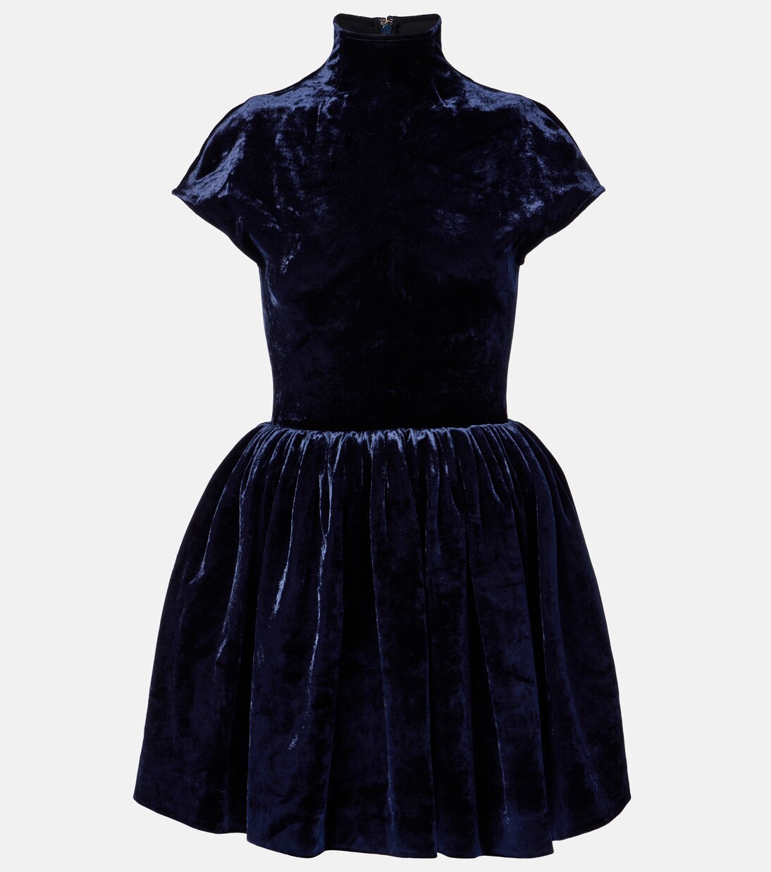Velvet minidress | Alaïa