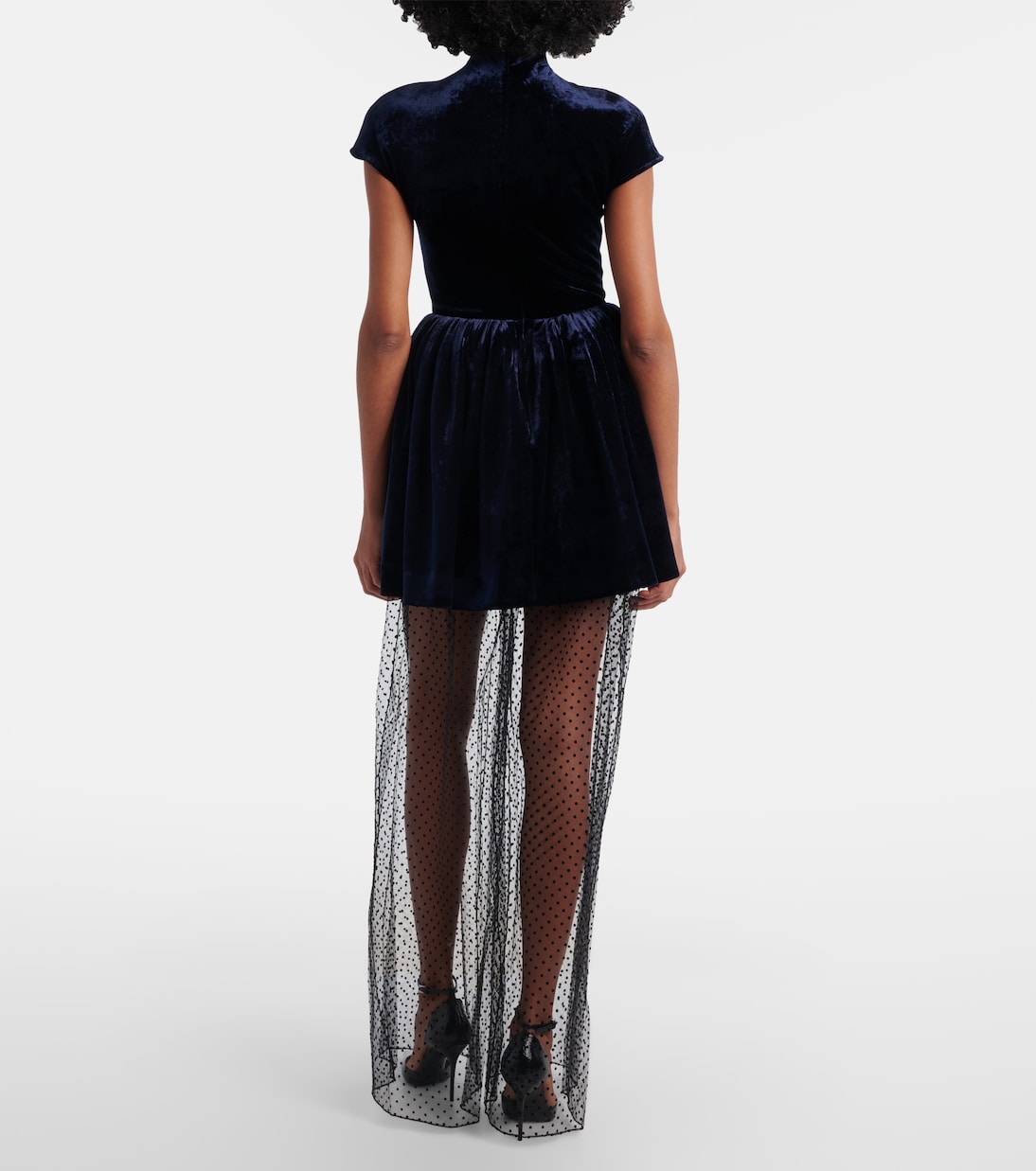 Velvet minidress | Alaïa