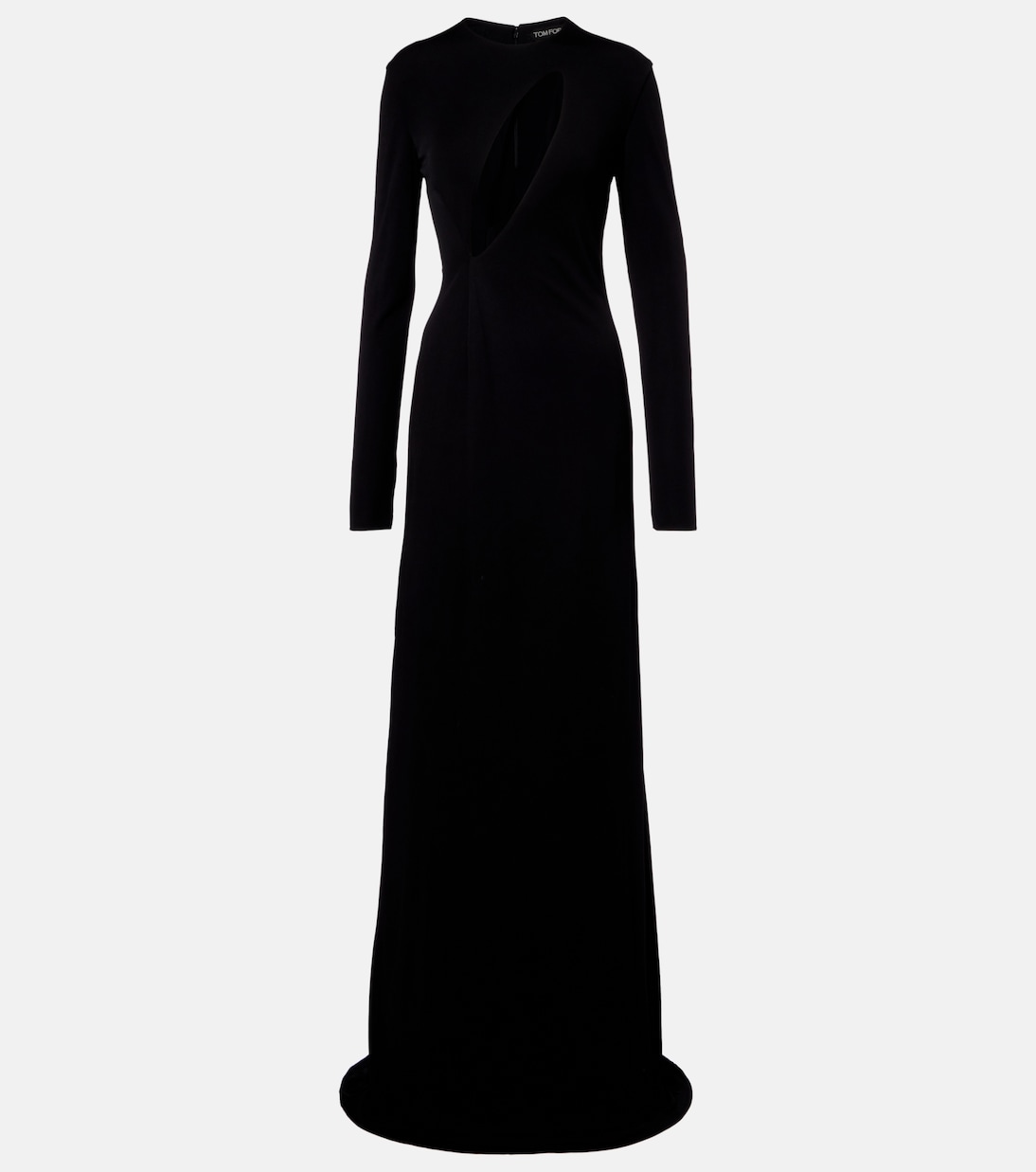 Cutout crêpe jersey gown | Tom Ford