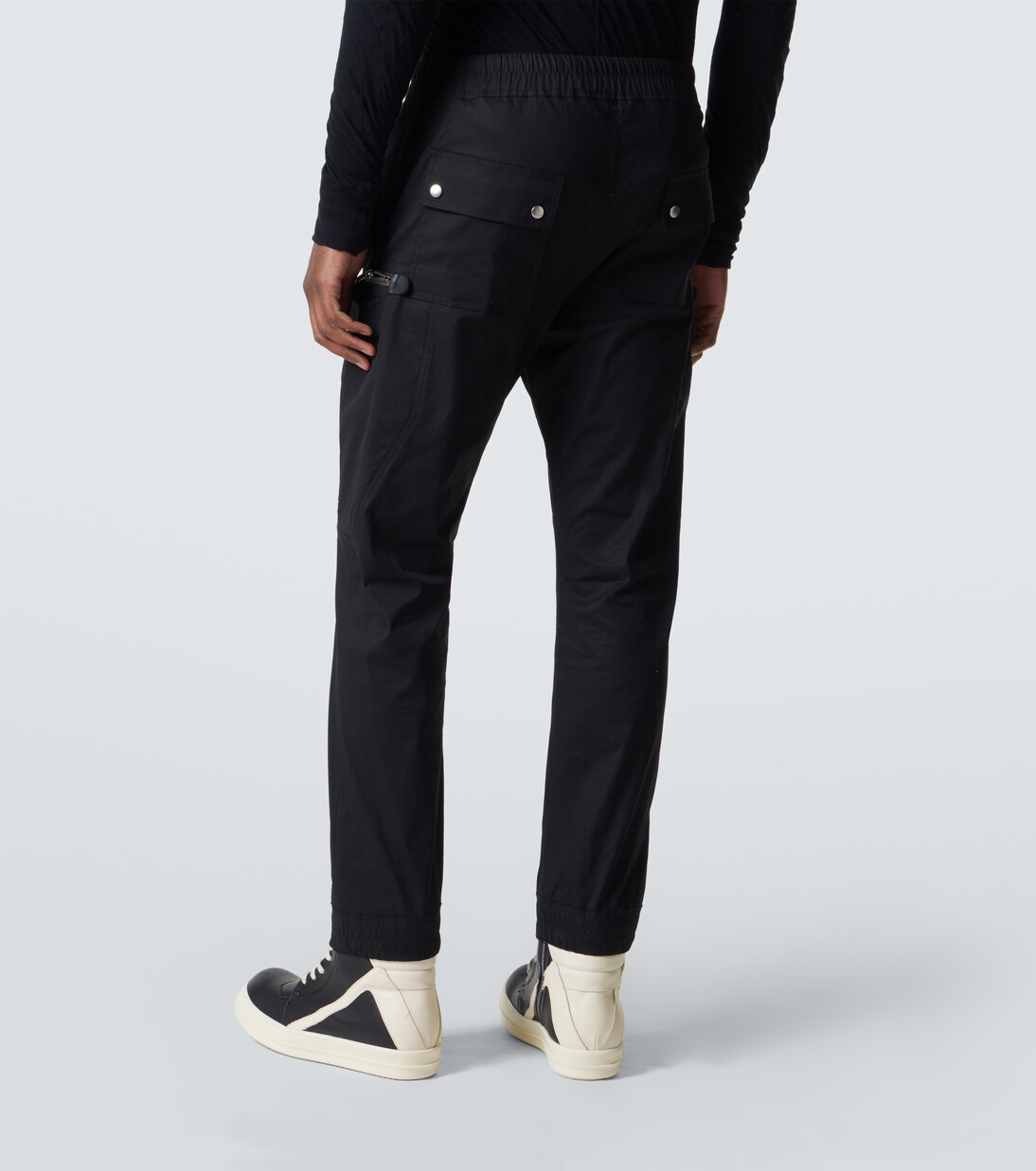 Bauhaus cotton-blend poplin slim pants | Rick Owens
