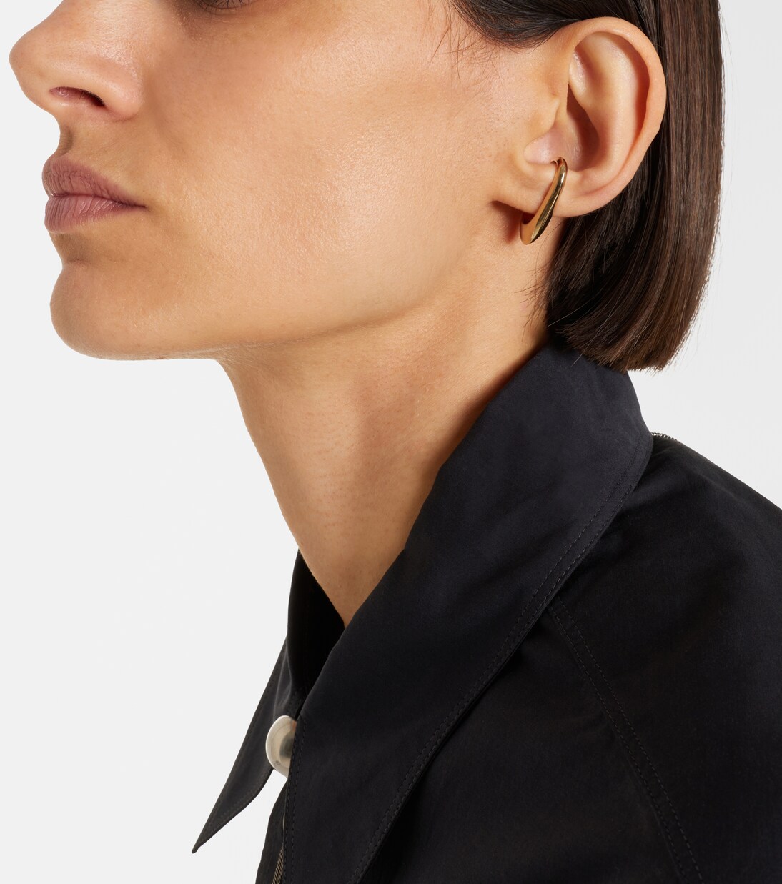 Gold-plated sterling silver ear cuff | Lemaire