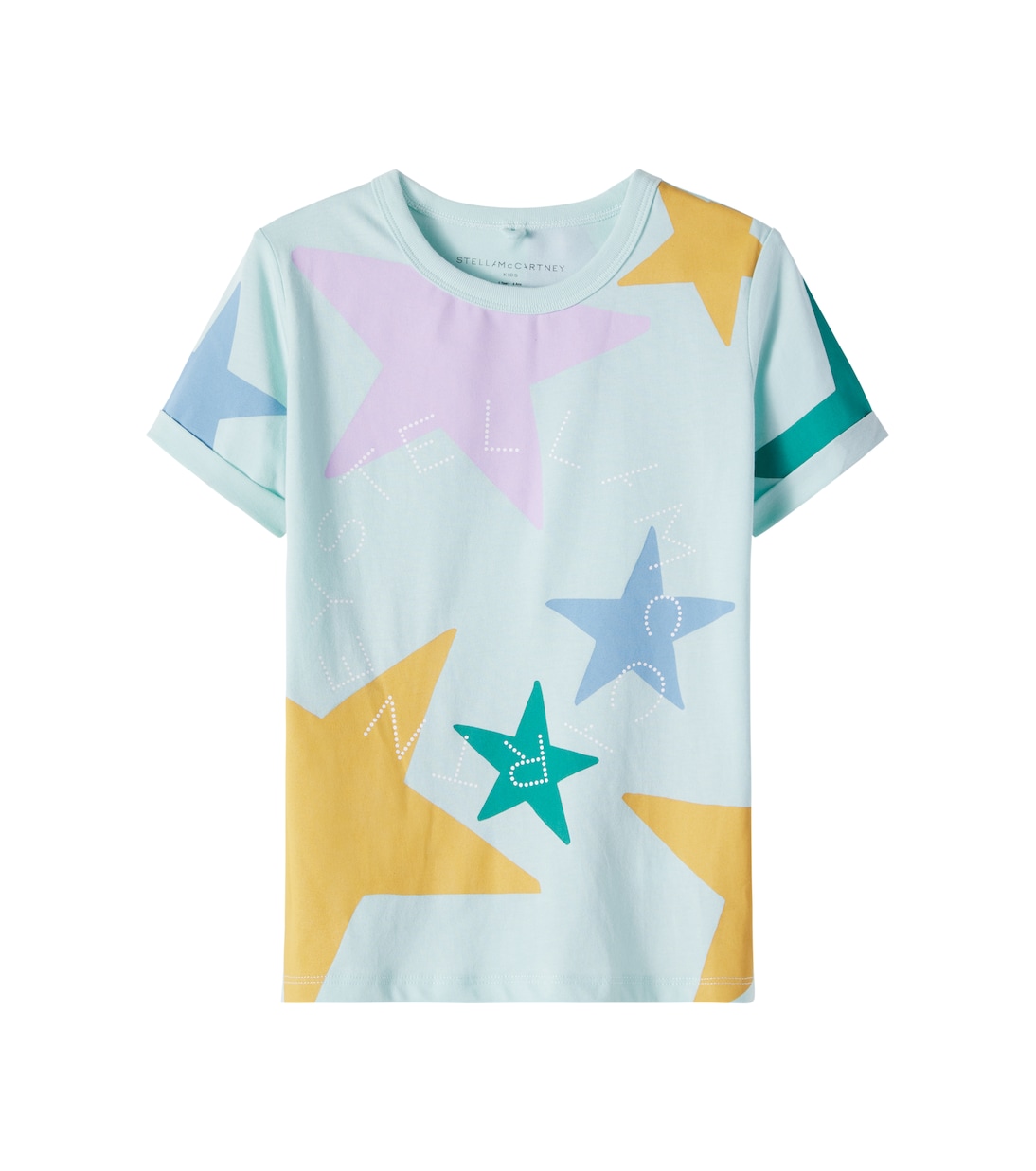 Logo printed cotton jersey T-shirt | Stella McCartney Kids