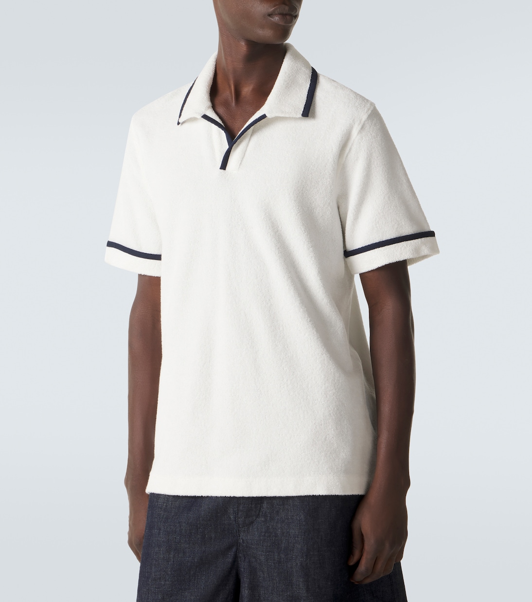 Ellery cotton terry polo shirt | Orlebar Brown