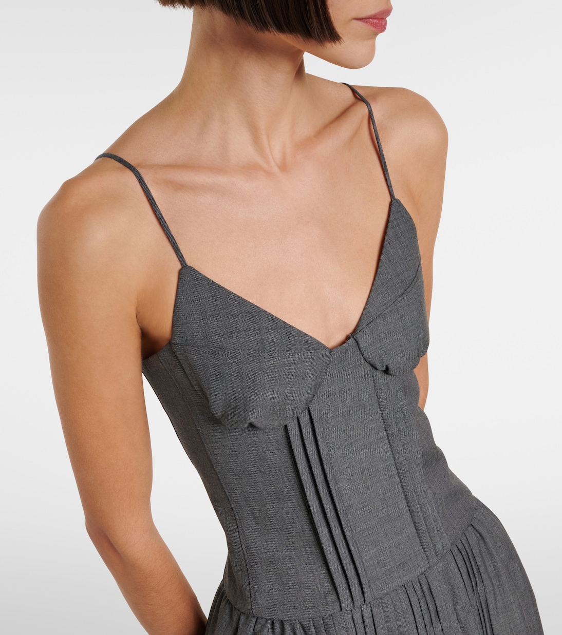 Pleated minidress | Shushu/Tong