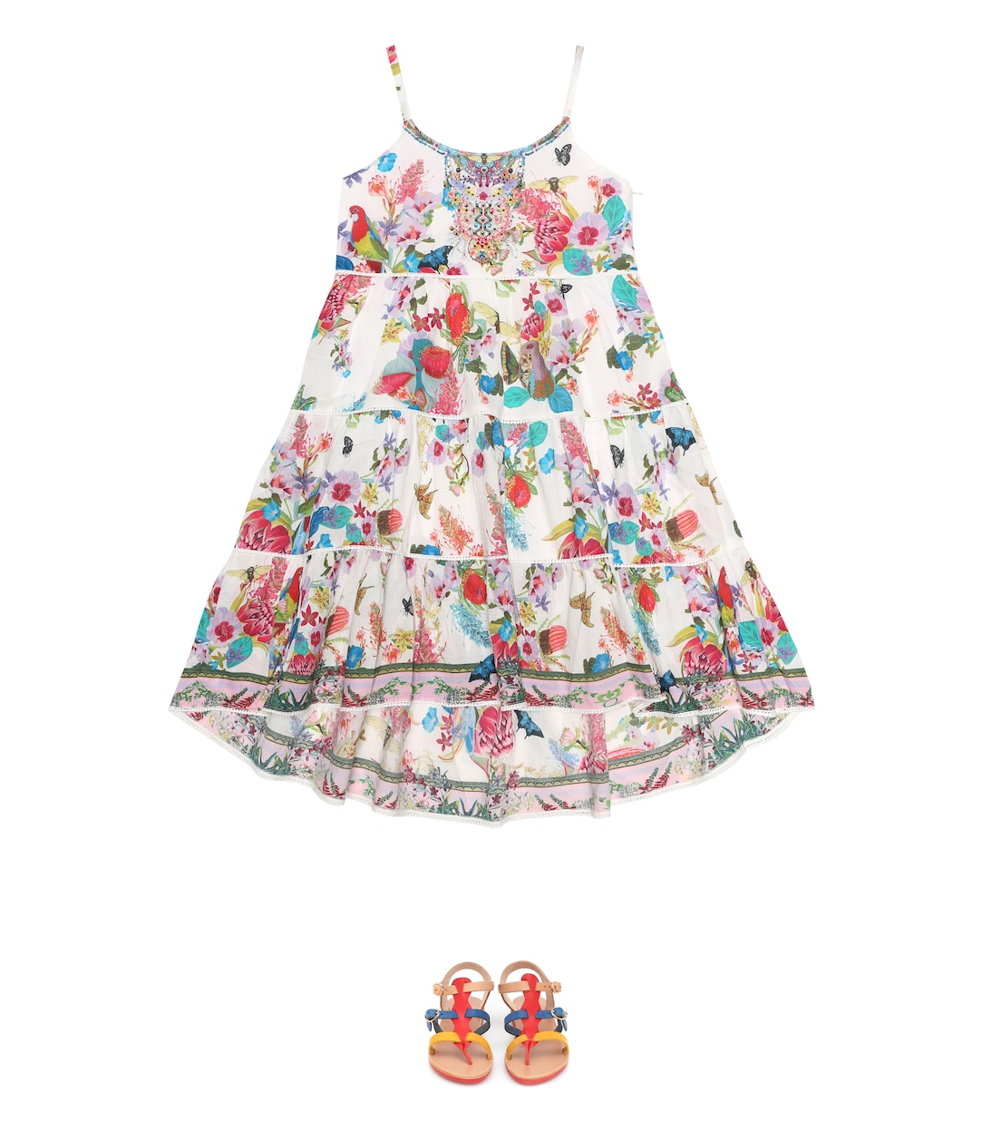 Sandales Little Grace Kelly en cuir | Ancient Greek Sandals Kids