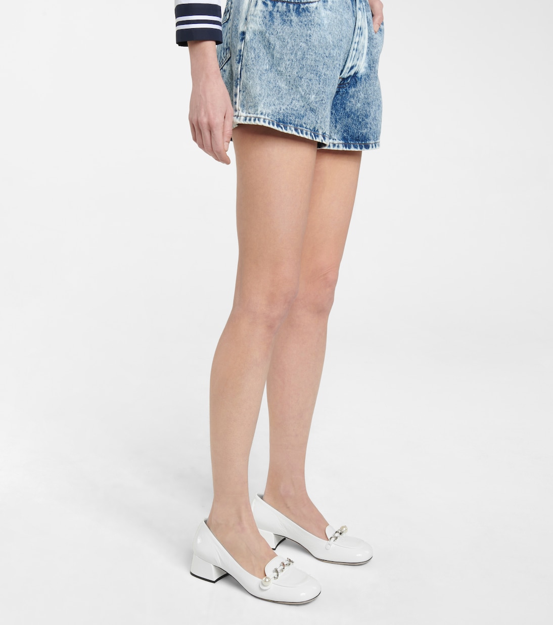 Verzierte Pumps aus Lackleder | Miu Miu