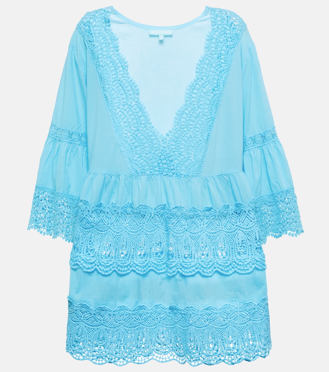 Vanessa embroidered cotton kaftan | Melissa Odabash