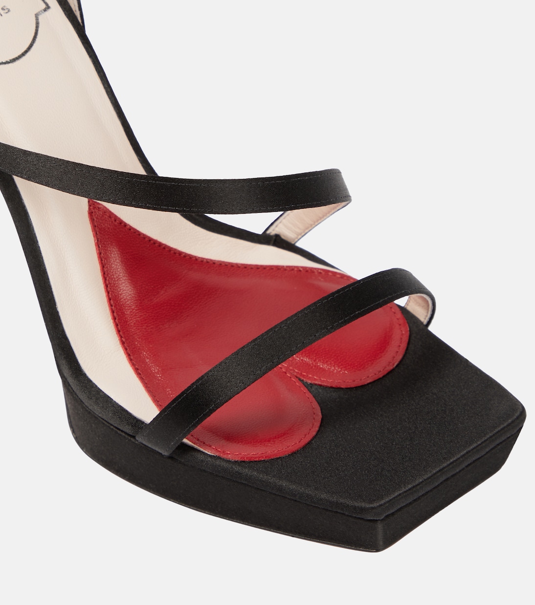 Plateausandalen Cube Strass 120 | Roger Vivier