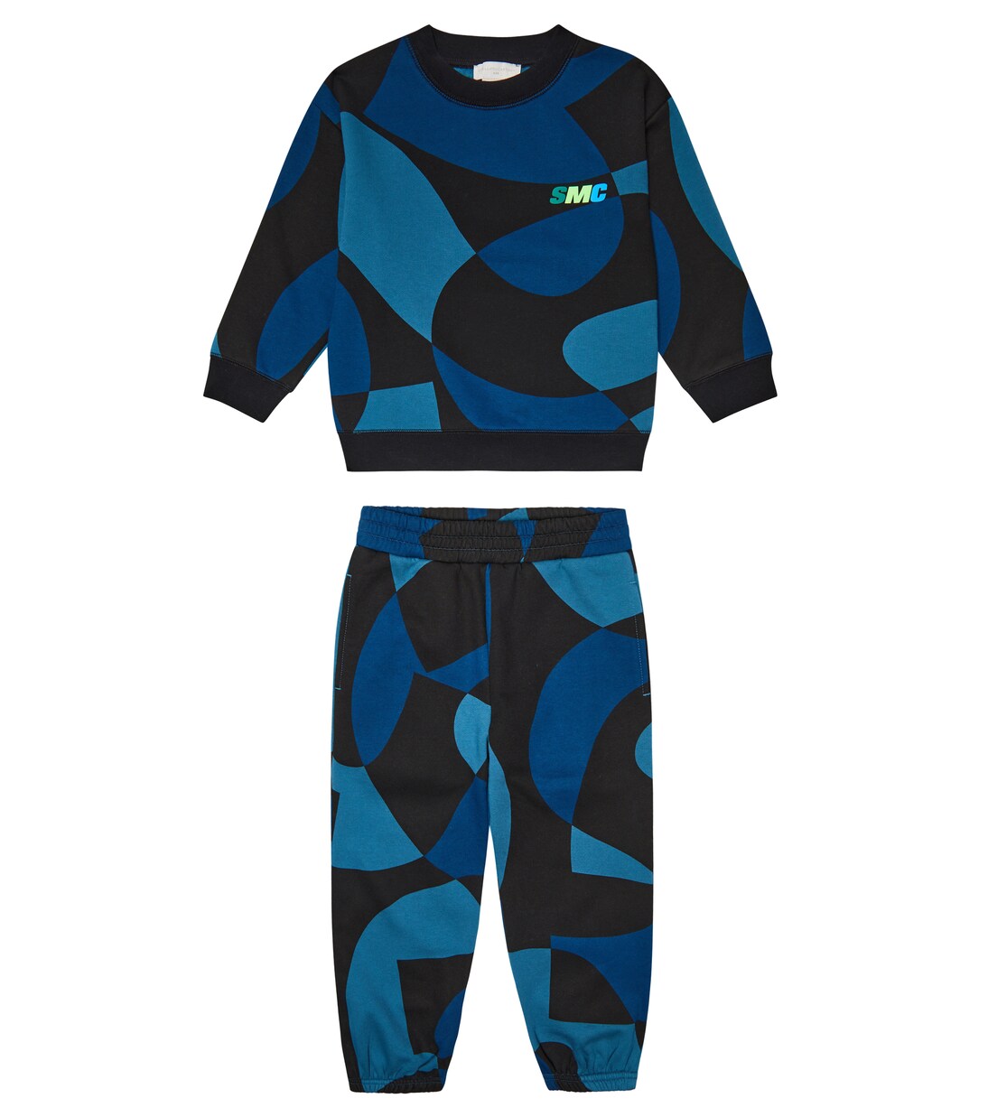 Printed cotton sweatshirt and sweatpants set | Stella McCartney Kids