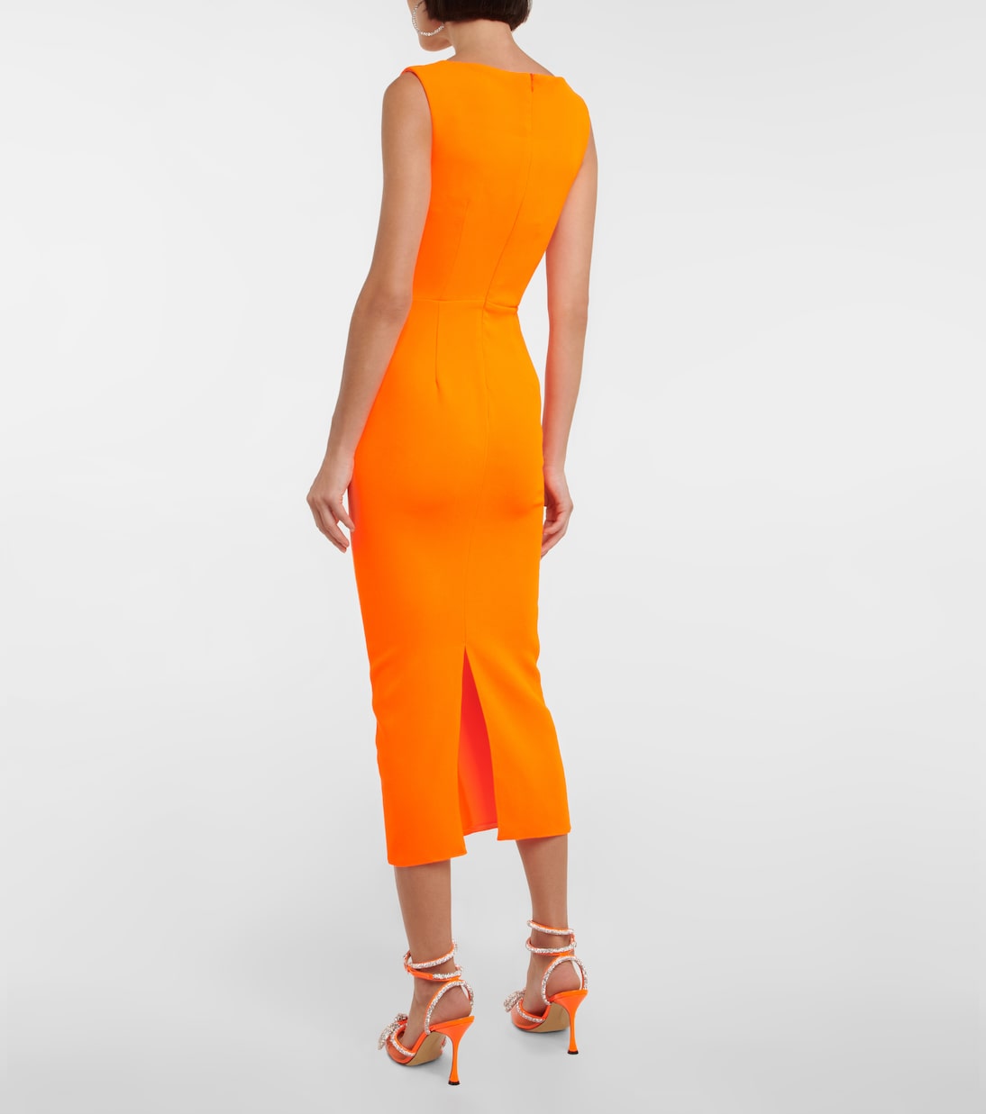 Claron crêpe midi dress | Alex Perry