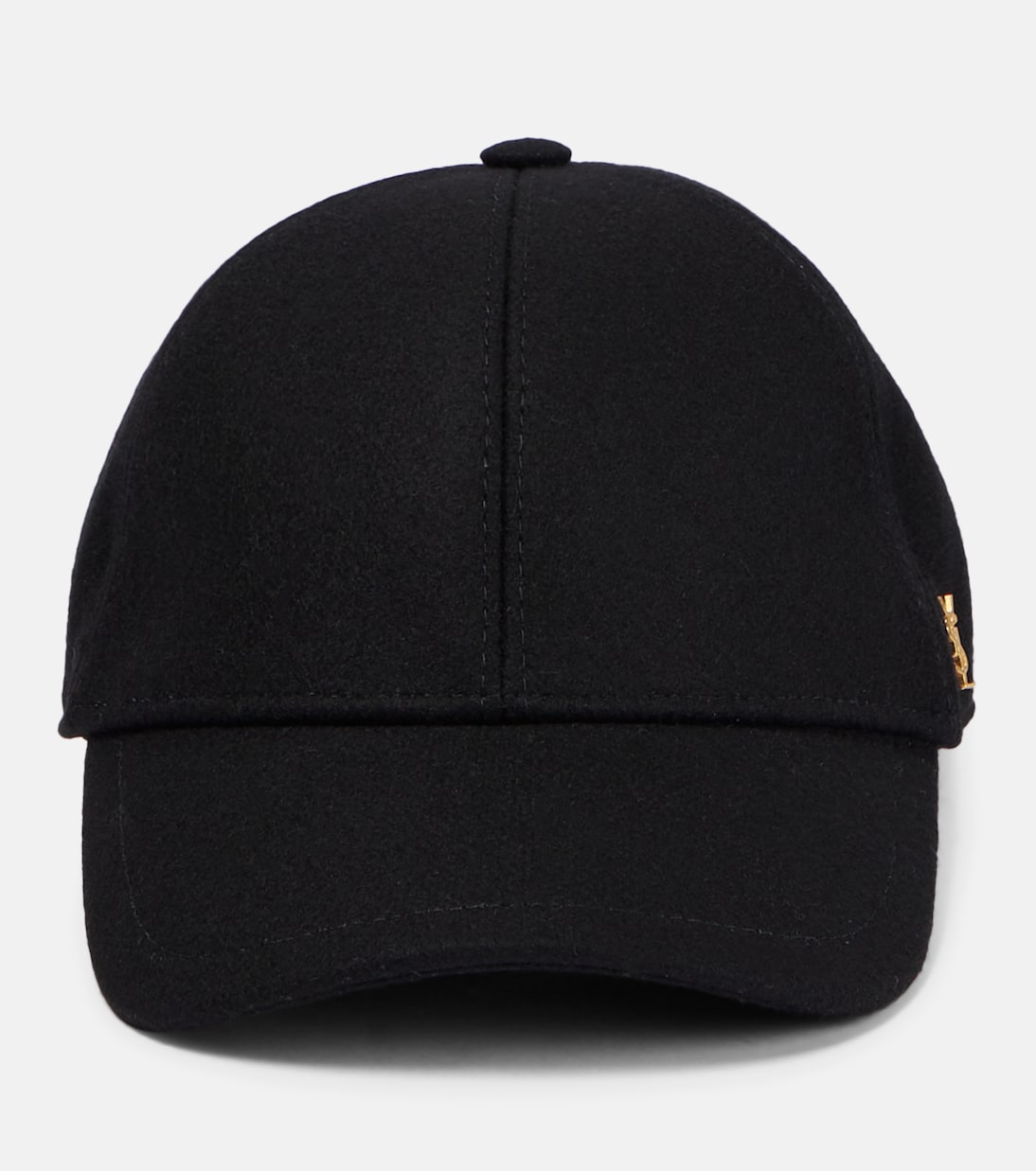 Baseballcap aus einem Wollgemisch | Saint Laurent