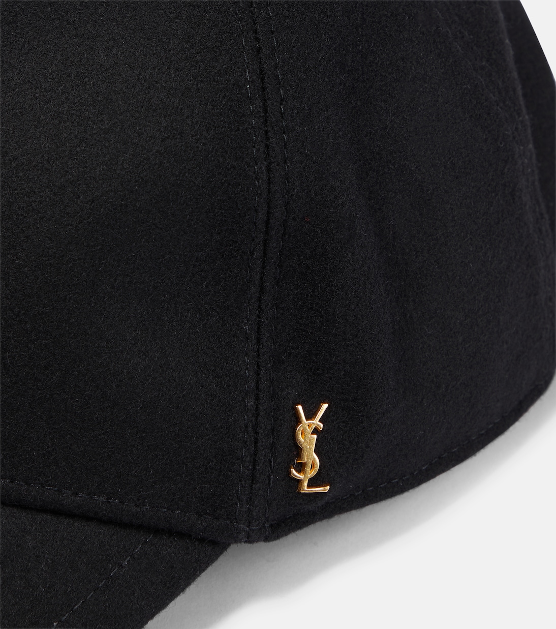 Baseballcap aus einem Wollgemisch | Saint Laurent
