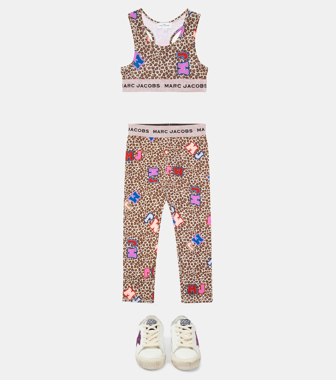 Leopard-printed leggings | Marc Jacobs Kids