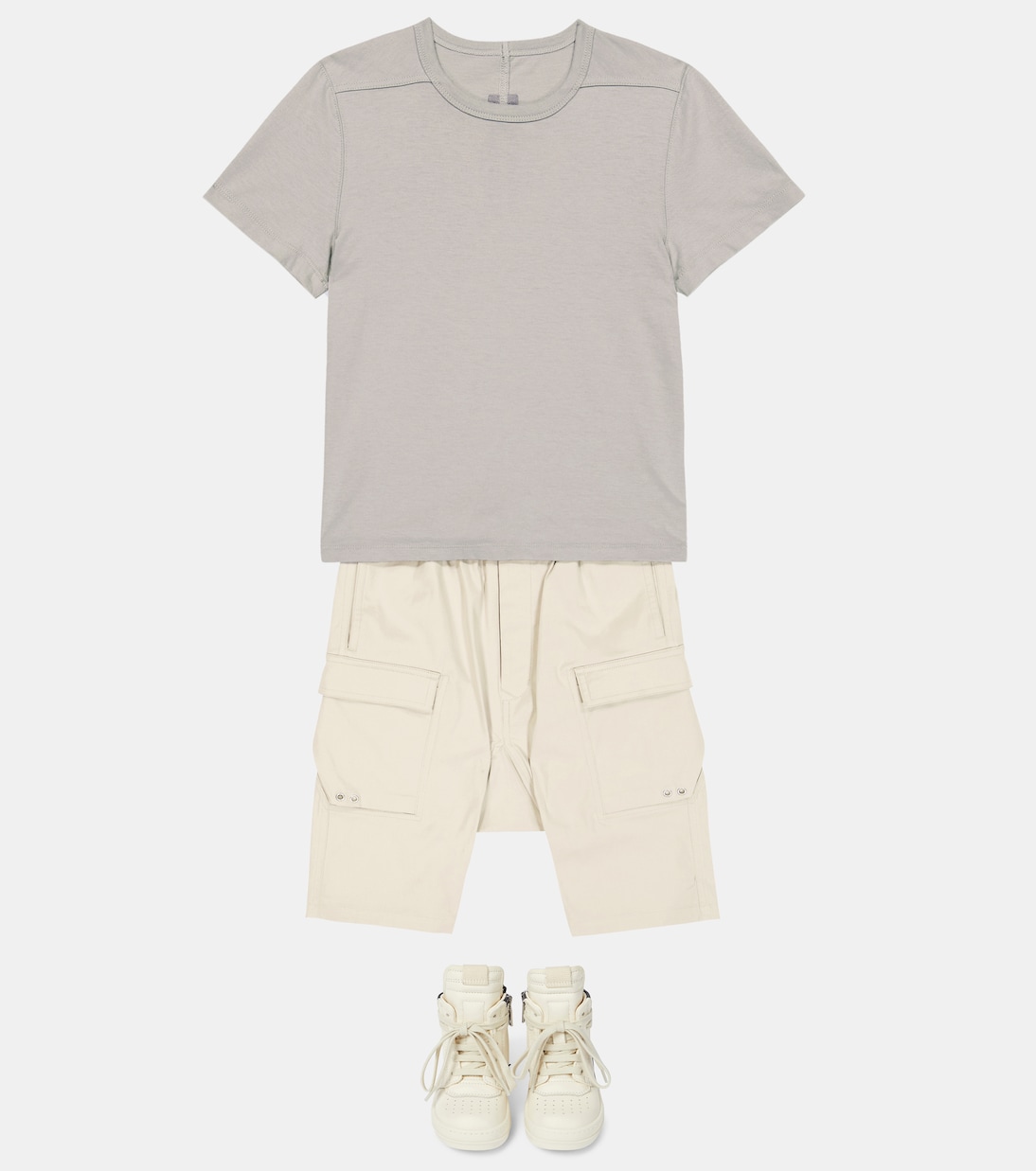 Camiseta en jersey de algodón | Rick Owens Kids