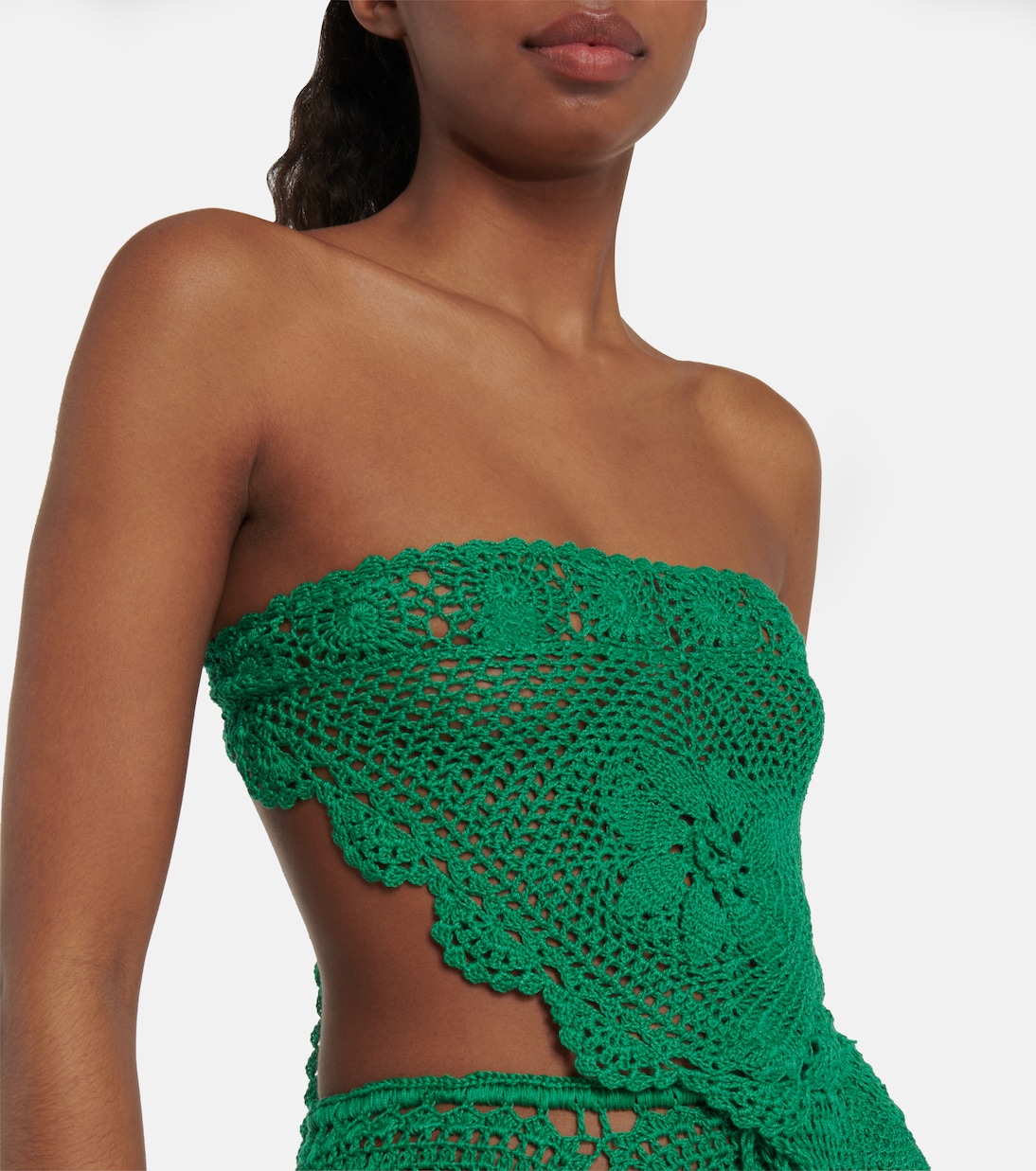 Triangular crochet top | Anna Kosturova