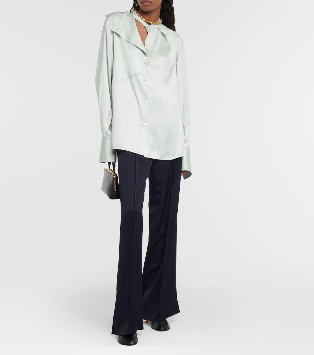 Gerade High-Rise-Hose | Jil Sander