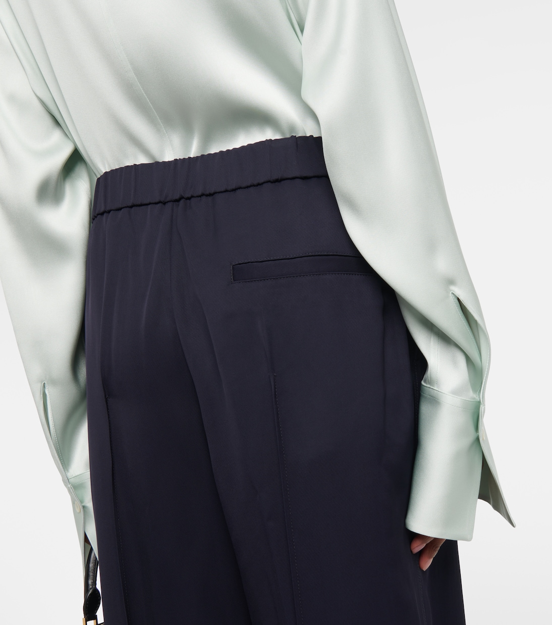 Gerade High-Rise-Hose | Jil Sander