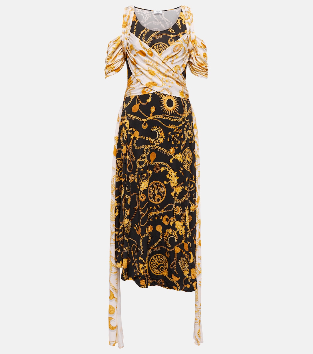 Printed midi dress | Marine Serre