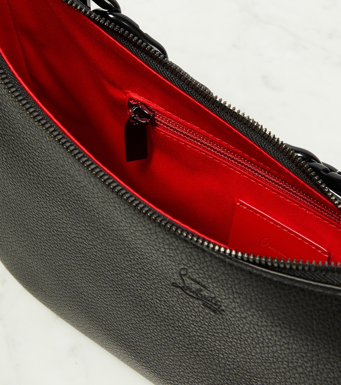 Schultertasche Loubila Chain Large aus Leder | Christian Louboutin