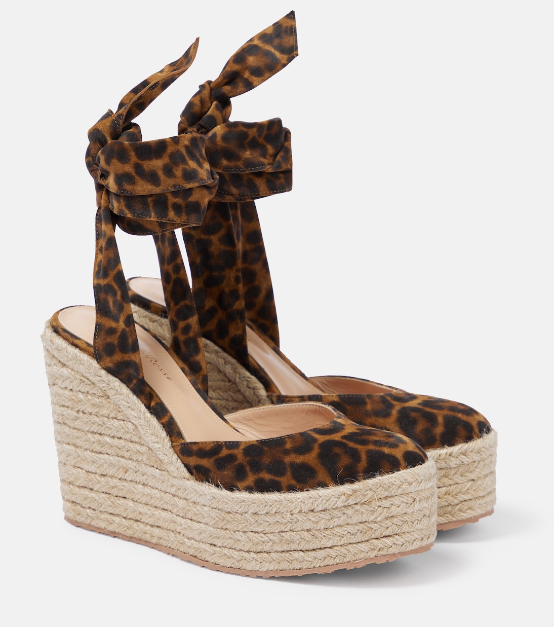 Espadrillas Arenella in suede con zeppa | Gianvito Rossi