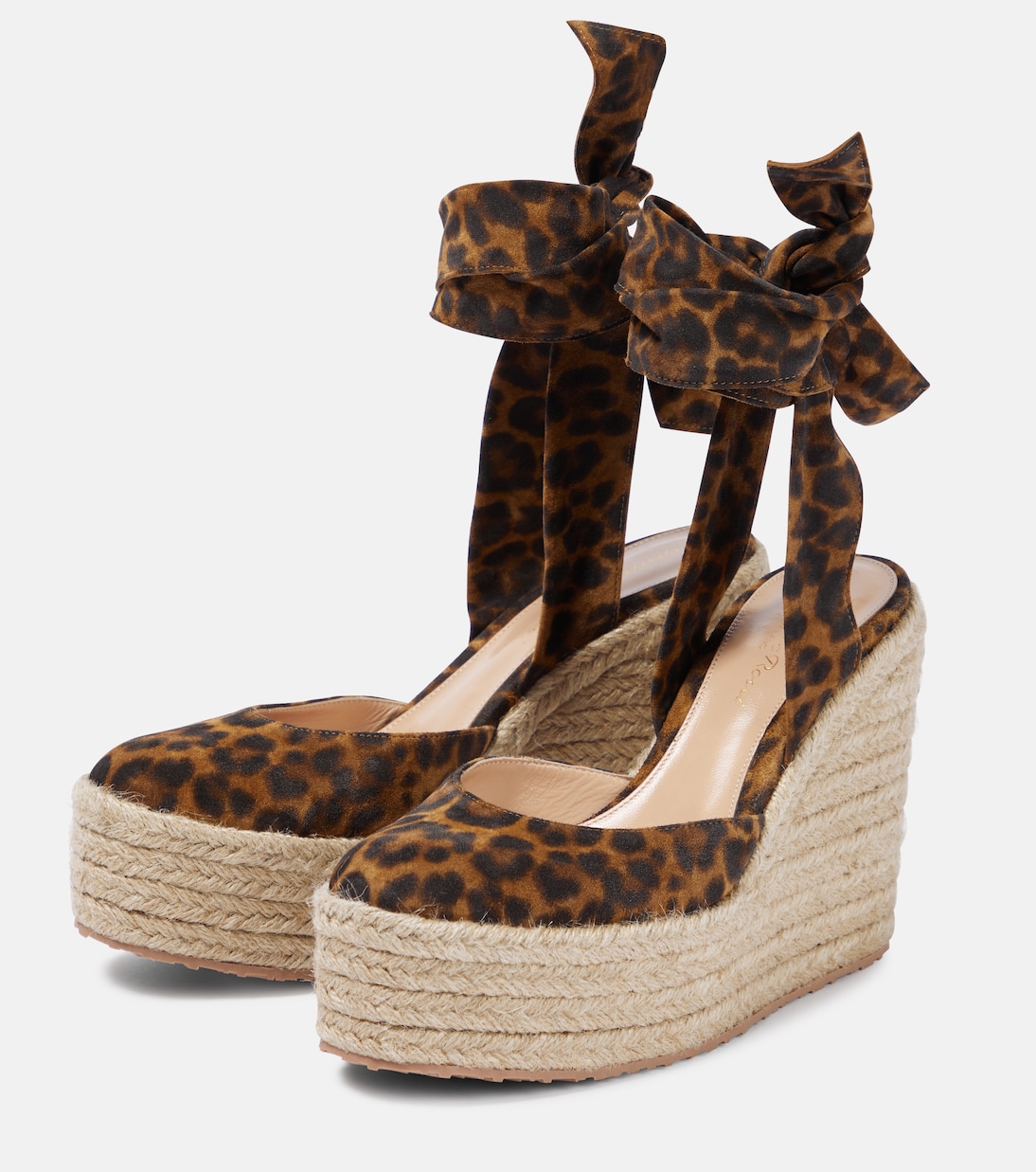 Espadrillas Arenella in suede con zeppa | Gianvito Rossi