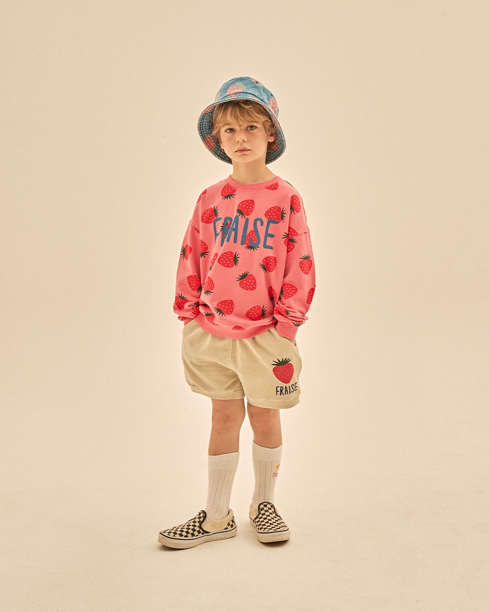 Printed cotton sweatshirt | Jellymallow