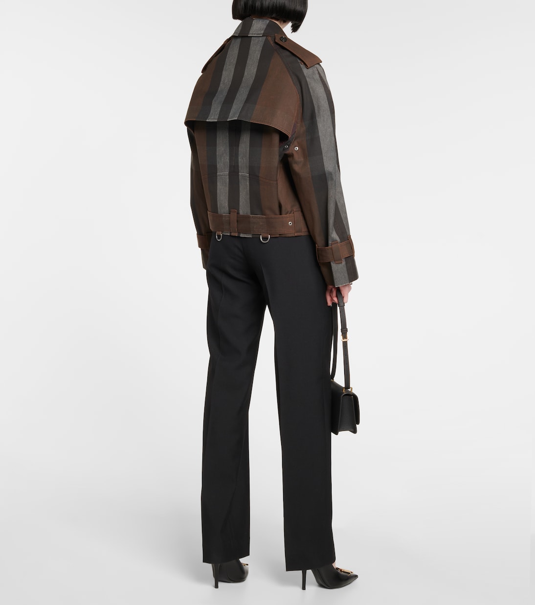 Giacca in canvas a righe | Burberry