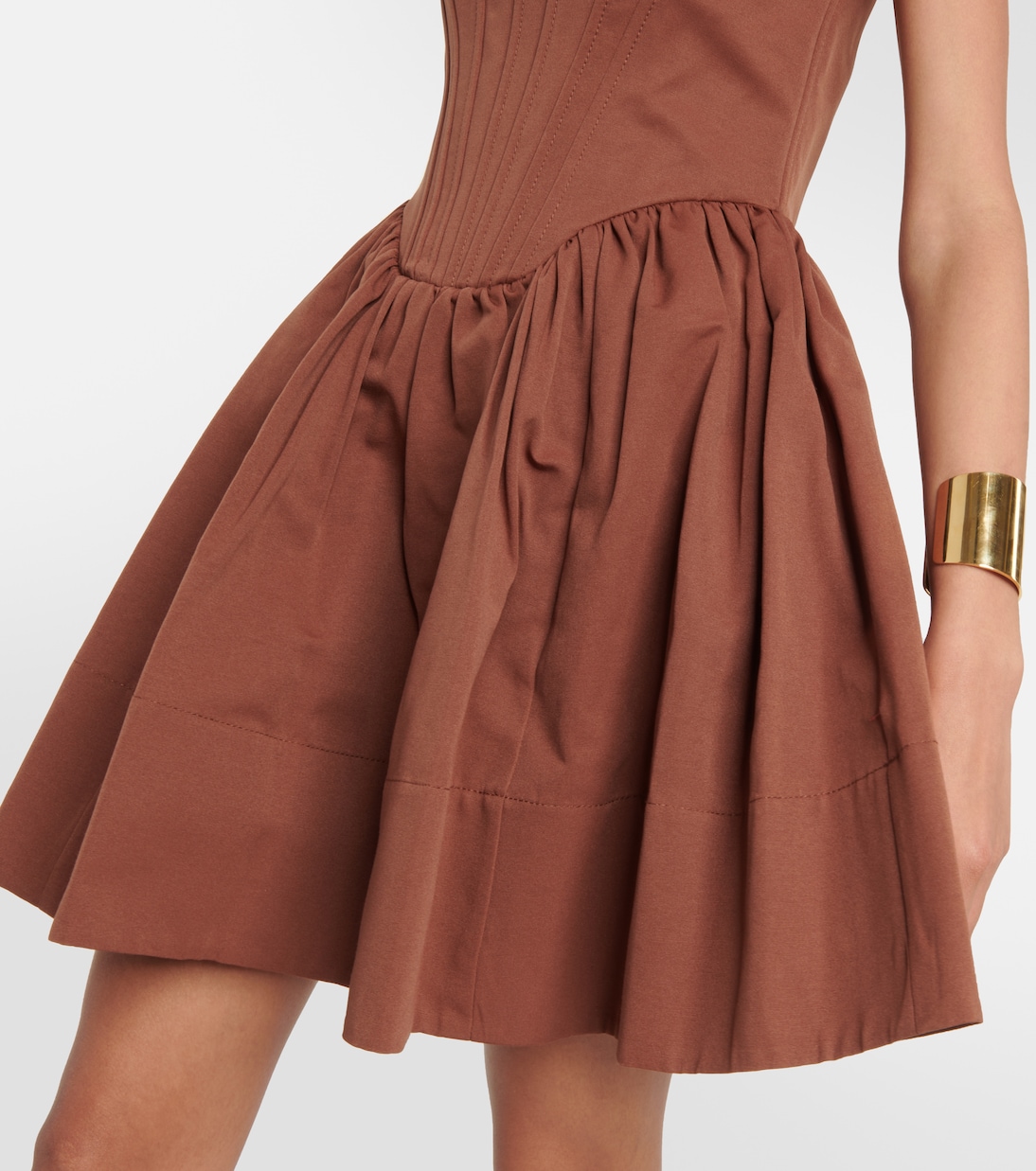 Landscape babydoll minidress | Staud