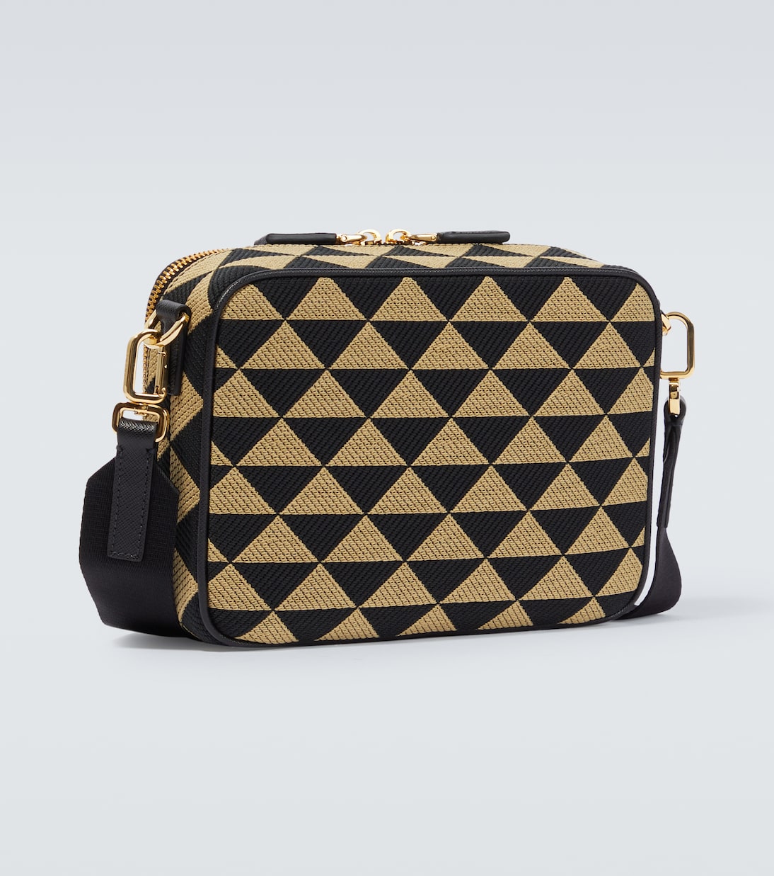 Messenger Bag Prada Symbole aus Jacquard | Prada