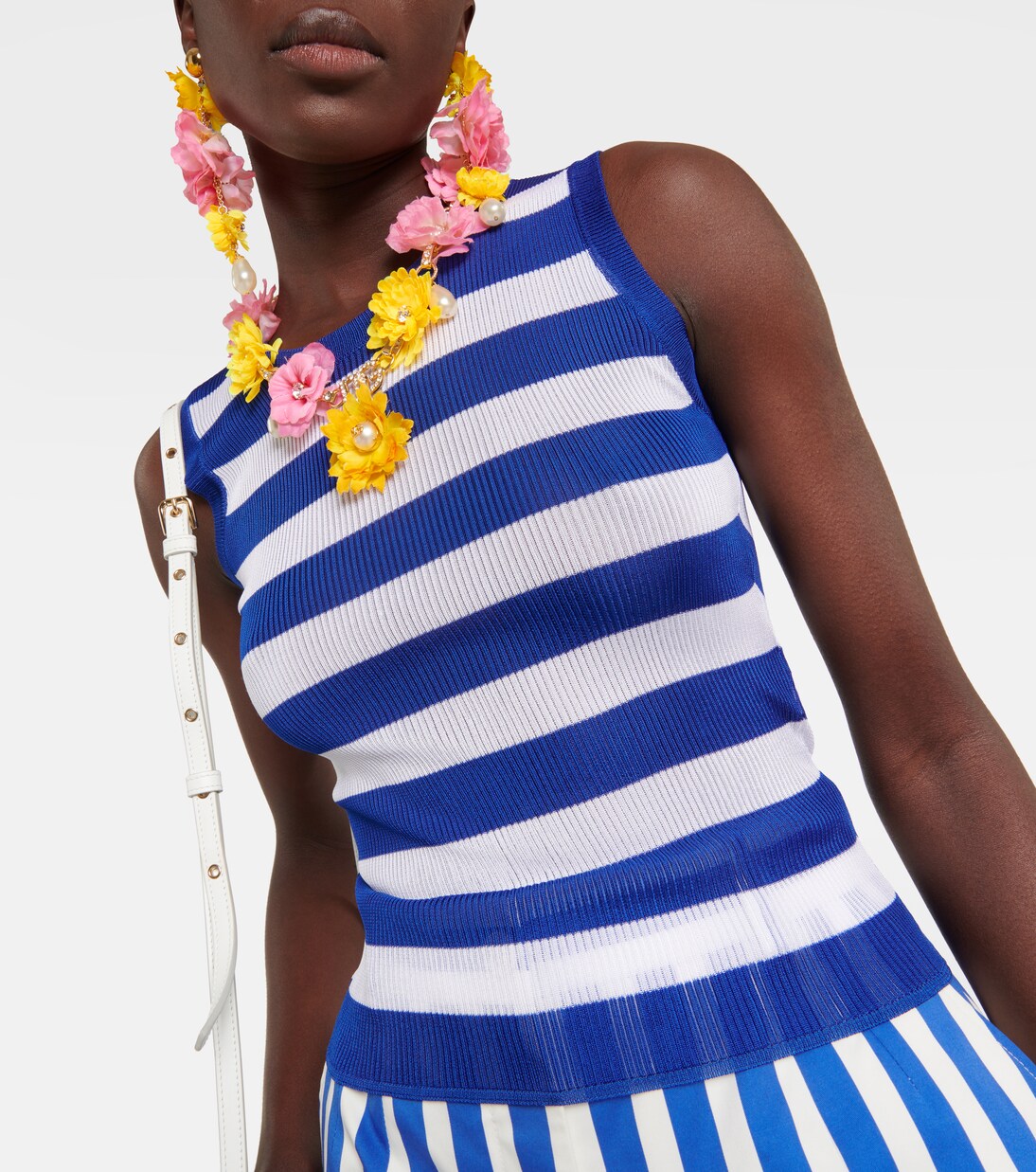 Portofino tank top de punto a rayas | Dolce&Gabbana