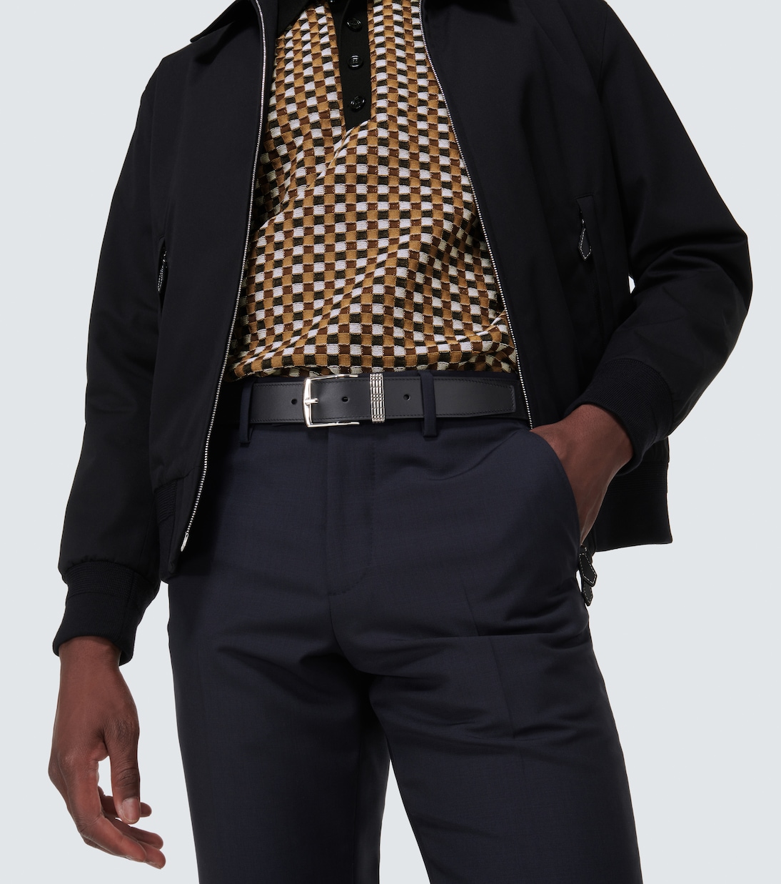 Gürtel Check aus Leder | Burberry