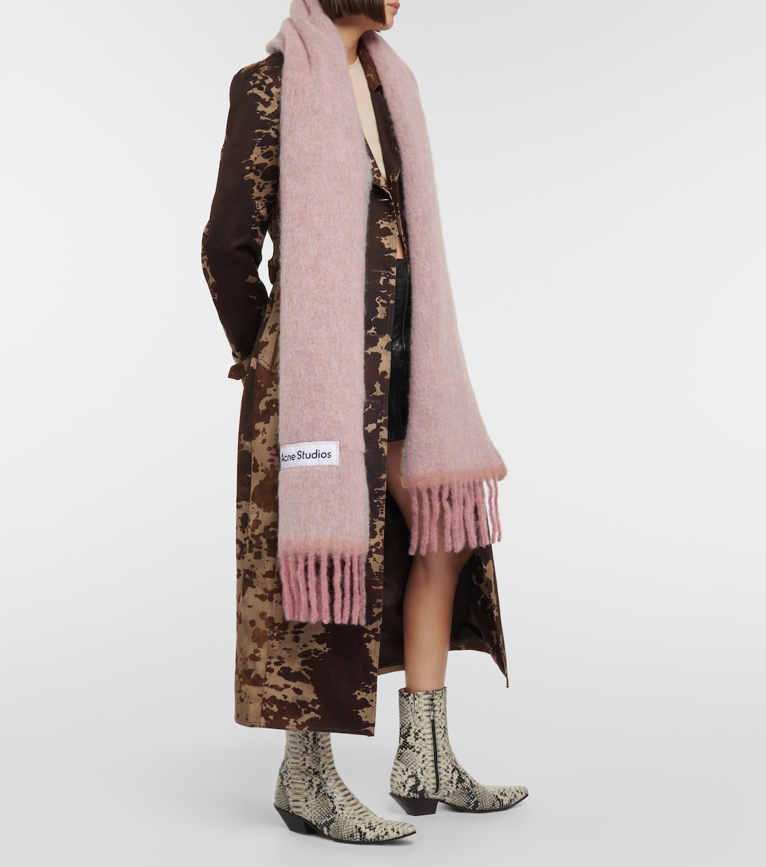 Bufanda Vally Solid de mezcla de lana | Acne Studios