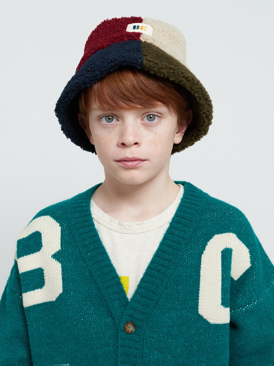 Cappello da pescatore in shearling | Bobo Choses